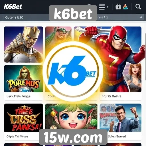 k6bet oferece variedade de jogos online